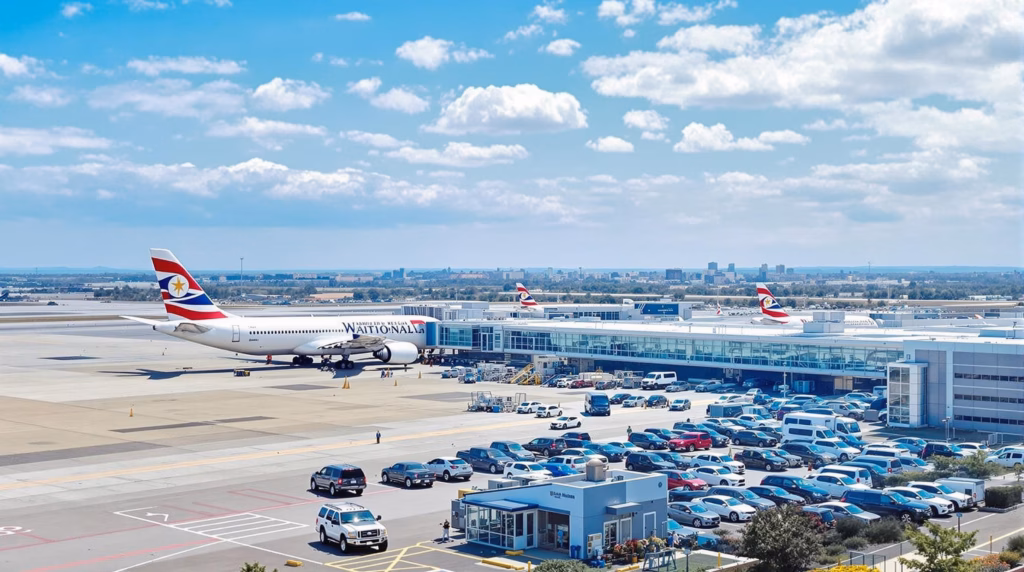 Airport parking facilities and rates at Ronald Reagan Washington National Airport (DCA)