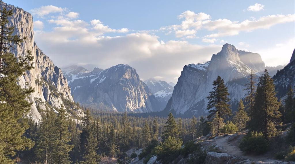 Transportation routes and logistics - Fresno to Yosemite National Park