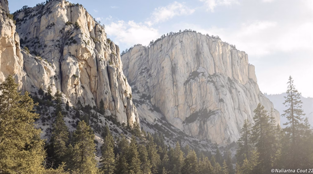 Transportation routes and travel logistics between Yosemite National Park and Sequoia National Park in California