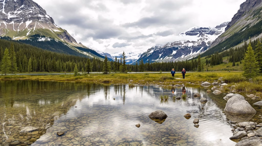 Travel and Tourism - Seasonal Visitation at Glacier National Park in Montana