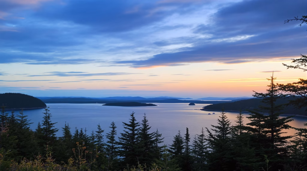 Airport transportation options and access to Acadia National Park in Maine